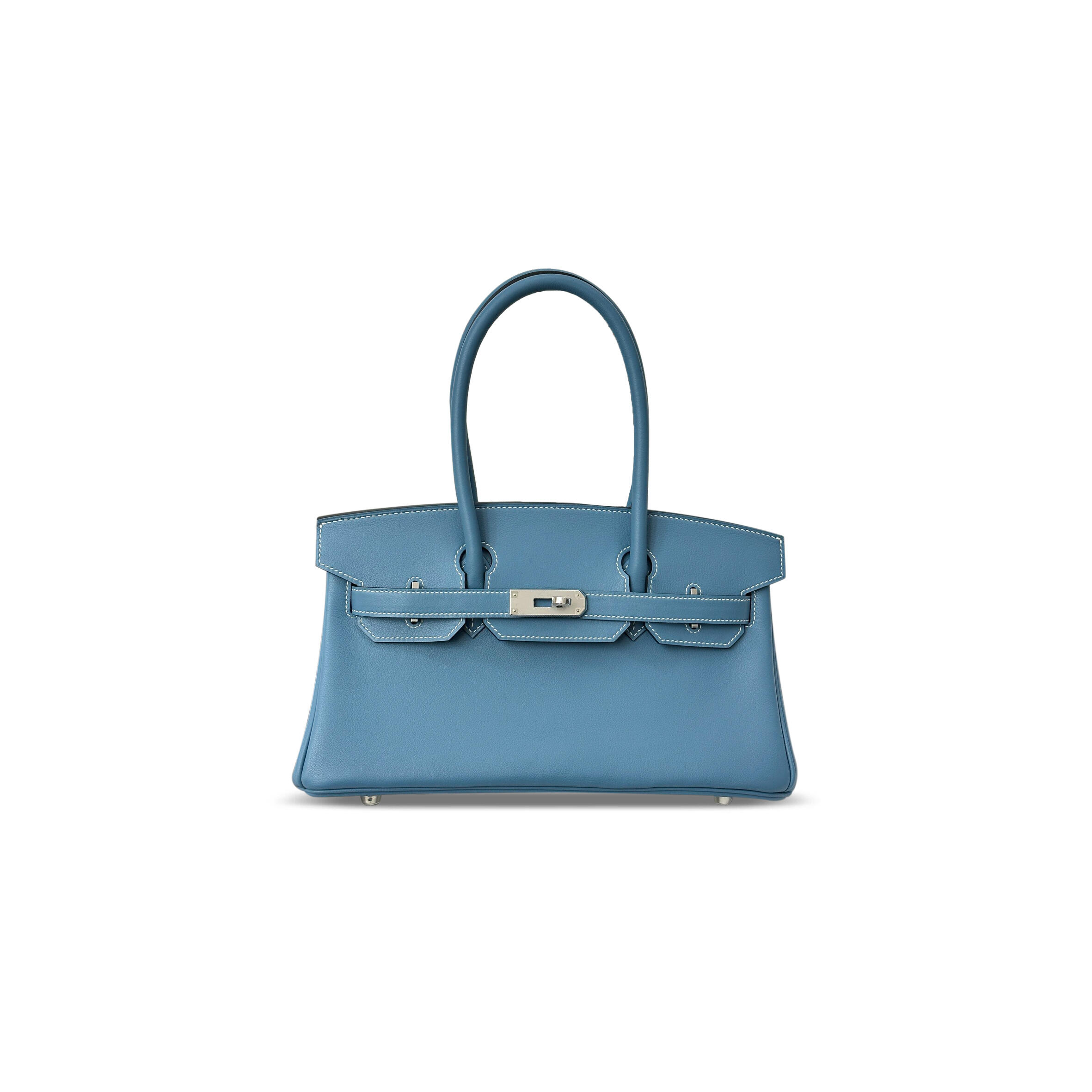 HERMES BIRKIN 29 SWIFT PALLADIUM HARDWARE (29*18*14cm)